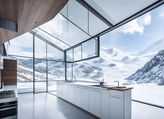 Fototapeta premium Mountain Elegance