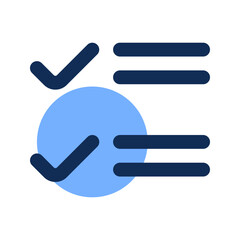 task filled line icon