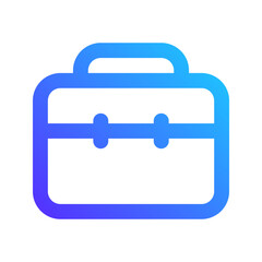 briefcase gradient icon