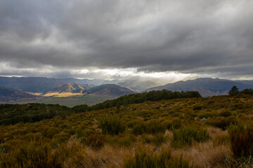Wonderful Panorama from Mount Richardson (1047 m).