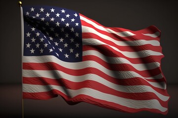 Flag of the United States of America, Generative AI