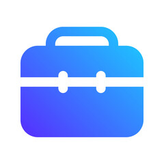briefcase gradient icon