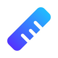 ruler gradient icon