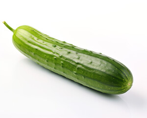 cucumber on a white background