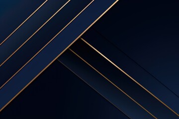 Fototapeta na wymiar background design with diagonal dark blue and golden lines