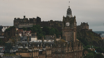 Fototapeta na wymiar Edinburgh Old City