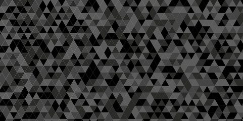  Seamless geometric pattern with shapes. Abstract geometric background triangle wallpaper. Gray polygonal background.