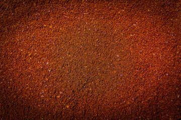 Coffee powder, ground coffee, background texture,banner