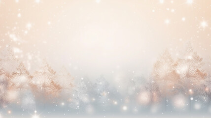 Background for Christmas and New Year background, Gold and silver color, Generative ai.
