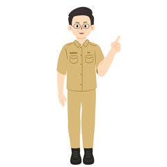 Indonesian male teacher