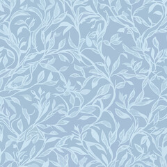 Fototapeta na wymiar Vibrant Floral Pattern for Wallpaper, Wrapping Paper, and Fabric