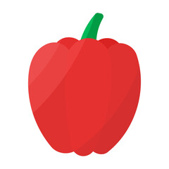 pepper sweet bulgarian kitchen red icon element