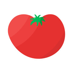 tomato red whole vegetable food icon element
