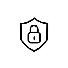 Keys and Locks outline vector icons