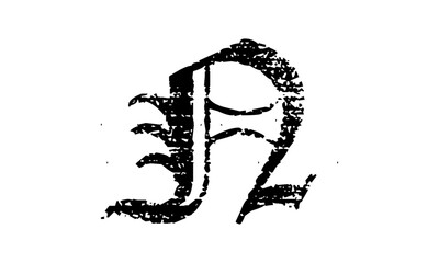 Simple and modern letter N initials logo design