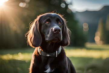 portrait of a dog