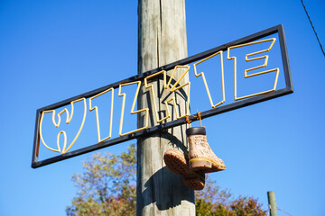 Skate park recreation area on a summer day