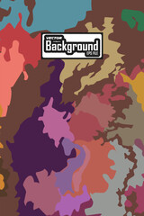 Abstract colorful background with grunge texture