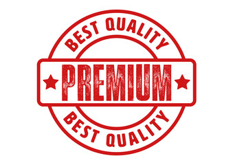 Premium best quality red sticker rubber stamp 