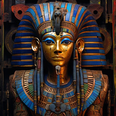 An ancient Egyptian sculpture - 621279996