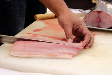 prepare fish for cooking