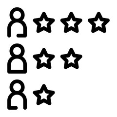 evaluation line icon