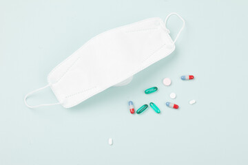 
A powder or crystalline drug that is agglomerated and pressed into a round disk or cone shape