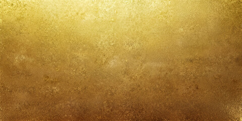 Gold foil texture background with highlights and uneven surface