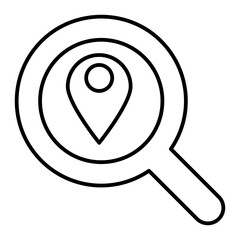 Searching location icon