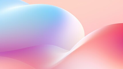 Abstract pink geometric shape colorful scene 3d rendering