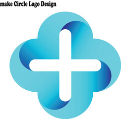 Fototapeta premium make-Circle-Logo-Design circle logo design,circle business card design,circle logo