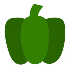 green bell pepper