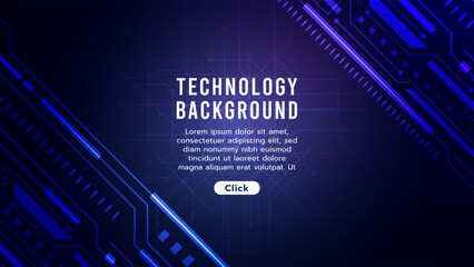 Hi-tech digital technology futuristic circuit digital. Abstract futuristic curve digital line design.Modern futuristic design.Digital landscape pattern technology.Vector illustration.