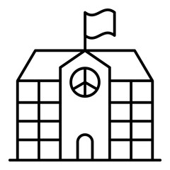 Peace organization icon