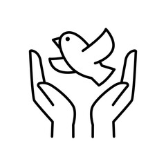 Dove icon