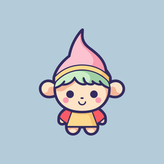 Elegant Geisha Anime Doll Icon