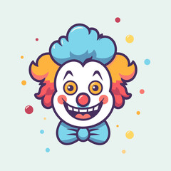 Colorful Jester Flat Icon