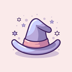 Magical Hats Flat Icon, halloween icon