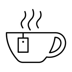 Hot tea icon