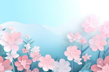 flower background made by midjeorney