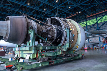 Gas turbine engine is a power plant of an aircraft industry.