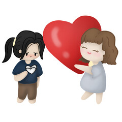 Woman aids person gets rid of depression, anxiety and stress. Friend or caregiver supports female.