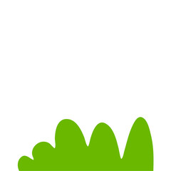 Green Bush Illustration