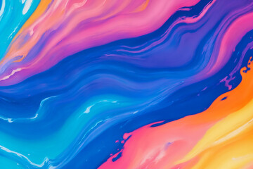 Splash of paint Colorful. Abstract background. Digital Art, 