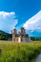 Church in the middle of the nature