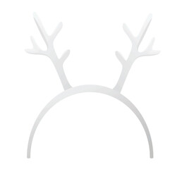 Reindeer horns head band. vector illustration