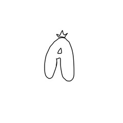 pear on white background