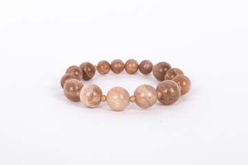 Gemstone beaded bracelets. Healing natural stones. Handmade jewelry.