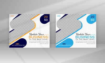 Professional Business Vector Google Ads Banner  Template Design for Multi-Purpose Uses