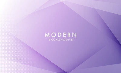 Modern soft purple background with overlapping geometric overlay layers and halftone